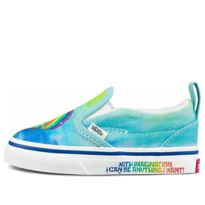 Vans (td)  Spongebob Squarepants X Slip-on Velcro 'imaginaaation' In Multi