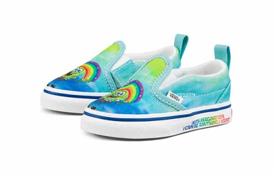 Vans (td)  Spongebob Squarepants X Slip-on Velcro 'imaginaaation' In Multi