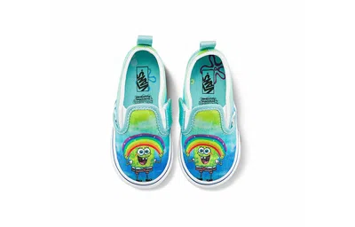 Vans (td)  Spongebob Squarepants X Slip-on Velcro 'imaginaaation' In Multi
