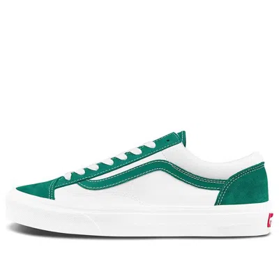 Vans Style 36 'classic Sport - Cadmium Green' In White