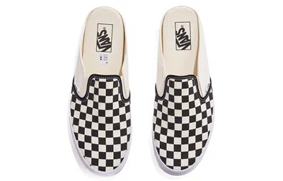 Vans Classic Slip-on Mule 'checkerboard - Black' In Multi