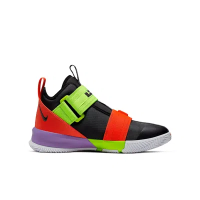 Nike (gs)  Lebron Soldier 13 'thunder Grey Crimson Green' In Multi