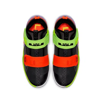 Nike (gs)  Lebron Soldier 13 'thunder Grey Crimson Green' In Multi