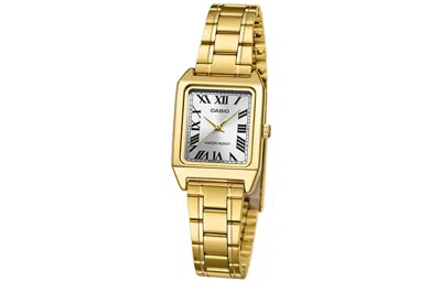 Casio Quartz Waterproof Analog Watch 'gold'