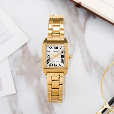 Casio Quartz Waterproof Analog Watch 'gold'