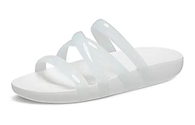 Crocs Splash Glossy Strappy Sandal In Multi