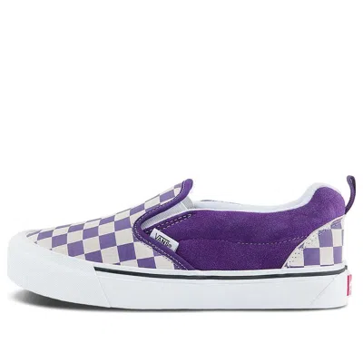 Vans Classic Slip-on 'color Theory Checkerboard Purple' In Multi