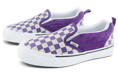 Vans Classic Slip-on 'color Theory Checkerboard Purple' In Multi