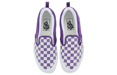 Vans Classic Slip-on 'color Theory Checkerboard Purple' In Multi