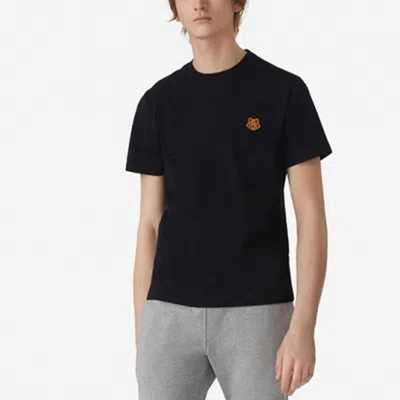 Kenzo Small Tiger Head Pattern T-shirt 'black'