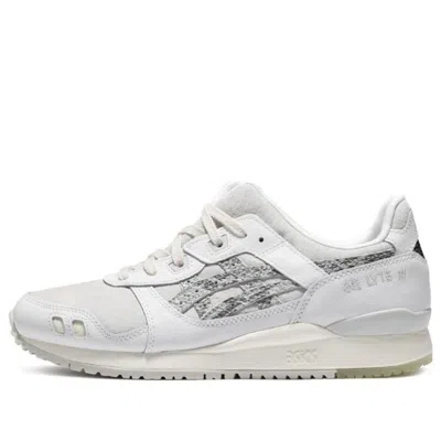 Asics Atmos X Gel-lyte 3 Og White Python Sneakers In White