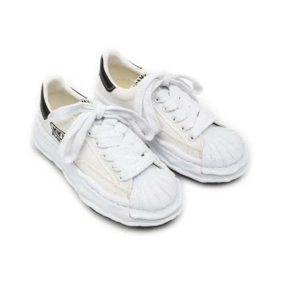 Miharayasuhiro Maison Mihara Yasuhiro Blakey Og Sole Canvas Low-top Sneaker 'white' In White