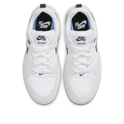 Nike (gs)  Alleyoop Sb 'white Black' In Multi