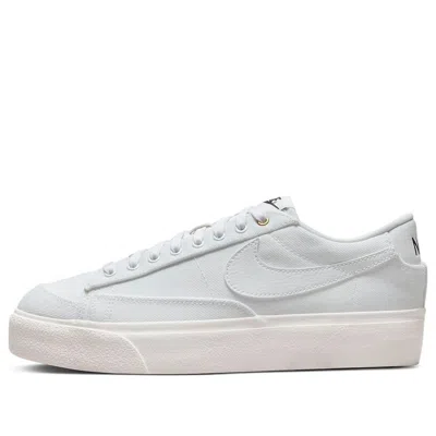 Nike (wmns)  Blazer Platform Low Canvas 'white'