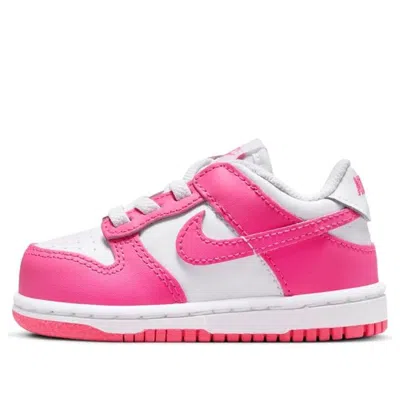 Nike (td)  Dunk Low 'laser Fuchsia' In Pink