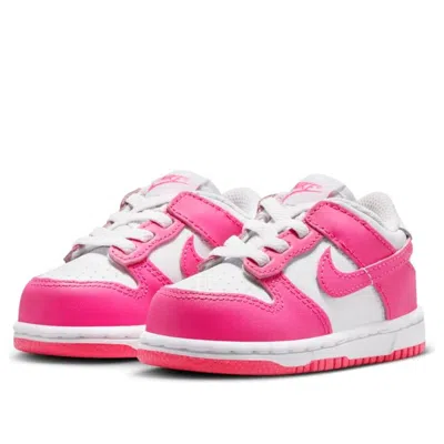 Nike (td)  Dunk Low 'laser Fuchsia' In Pink