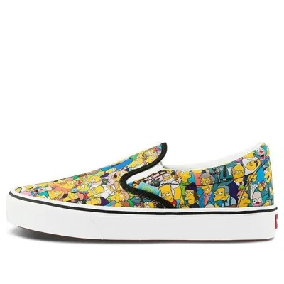 Vans The Simpsons X Comfycush Slip-on 'springfield' In Multi
