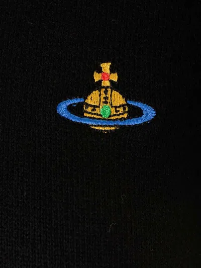 Vivienne Westwood Classic Orb T-shirt In Black