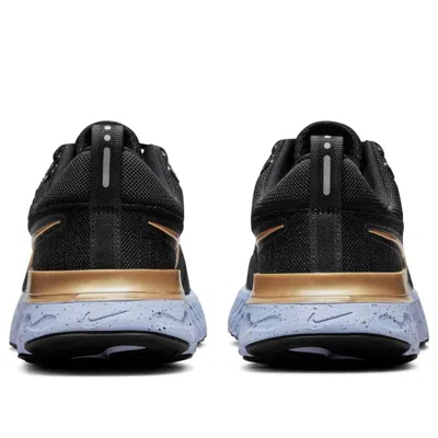 Nike (wmns)  React Infinity Run Flyknit 2 'black Metallic Gold'
