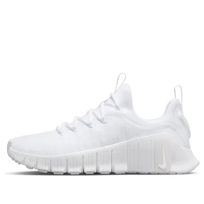 Nike Free Metcon 6 Mesh Sneakers In White