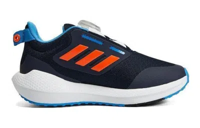 Adidas Originals (ps) Adidas Eq21 Run 2.0 Boa Bounce Shoes 'black Blue Orange White'