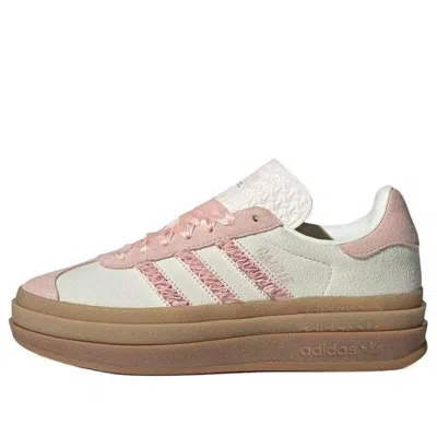 Adidas Originals (wmns) Adidas Gazelle Bold 'sandy Pink Ruffle' In Multi