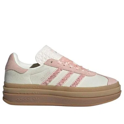 Adidas Originals (wmns) Adidas Gazelle Bold 'sandy Pink Ruffle' In Multi