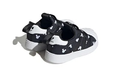 Adidas Originals (td)  Sst 360 X Disney In Black