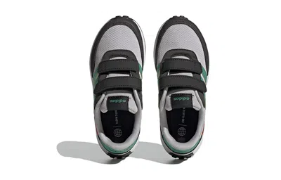 Adidas Originals (gs) Adidas Run 70s 'grey Court Green' In Multi