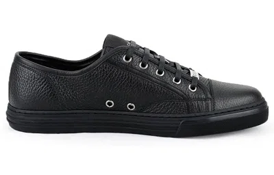 Gucci (wmns)  Pebbled Nappa Leather Low Top 'black'