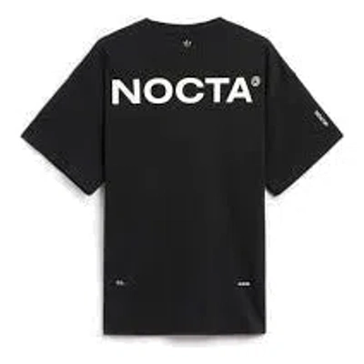 Nike Nocta Structured Cotton Oversized Crew T-shirt In Black