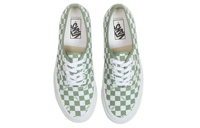 Vans Og Authentic Lx 'checkerboard - Loden' In Green