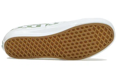 Vans Og Authentic Lx 'checkerboard - Loden' In Green