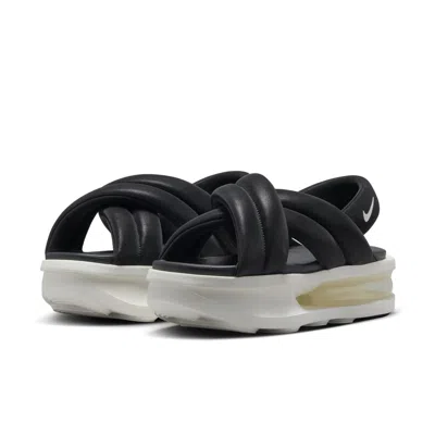 Nike Air Max Isla Crossover Sandals In Black
