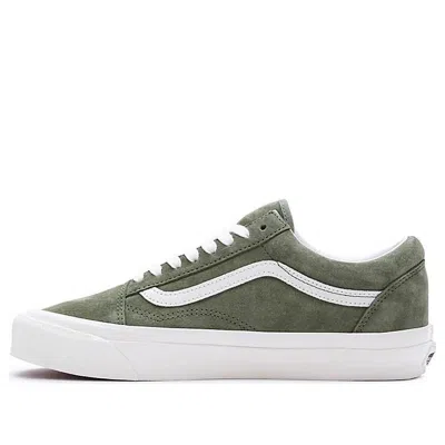 Vans (wmns)  Vault Old Skool Vr3 Lx 'pig Suede Forest Night' In Green
