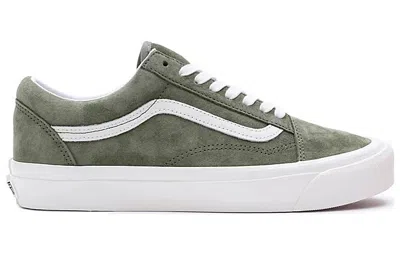 Vans (wmns)  Vault Old Skool Vr3 Lx 'pig Suede Forest Night' In Green