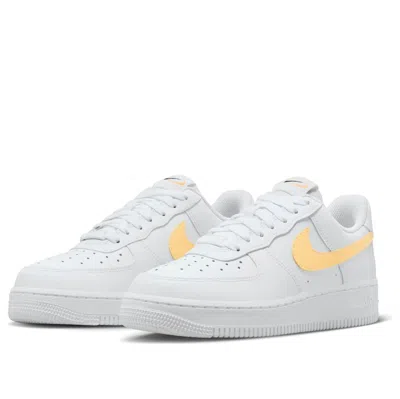 Nike Air Force 1 Low "white/melon Tint" Sneakers In White