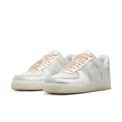 Nike Air Force 1 '07 Lv8 Sail/sail-barely Orange Hq3762-133 Women's In Neutral