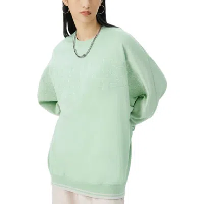 Li-ning Stylish Loose Round Neck Pullover 'light Green'