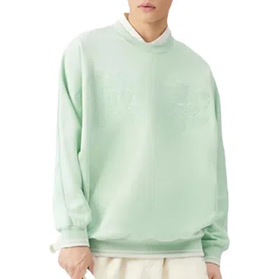 Li-ning Stylish Loose Round Neck Pullover 'light Green'