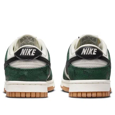 Nike Dunk Low "green Snake" Sneakers In Green