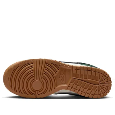 Nike Dunk Low "green Snake" Sneakers In Green