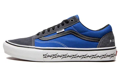 Vans Supreme X Old Skool 'barbed Wire - Royal' In Multi