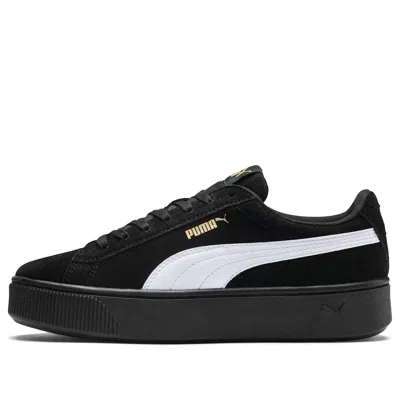 Puma (wmns)  Vikky Stacked Retro Casual Skateboarding Shoes Black