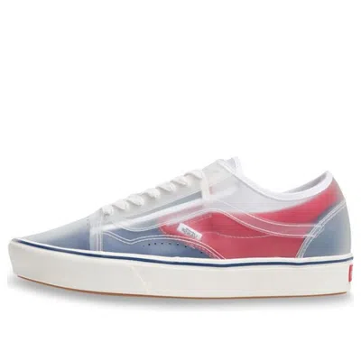 Vans Comfycush Slip-skool 'true Navy Red' In Multi