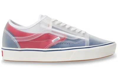 Vans Comfycush Slip-skool 'true Navy Red' In Multi