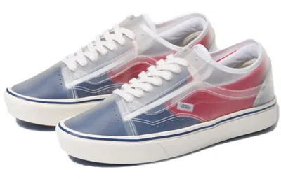 Vans Comfycush Slip-skool 'true Navy Red' In Multi