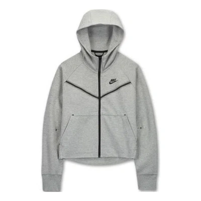 Nike (wmns)  Sportswear Tech Fleece Windrunner 'grey' In Gray