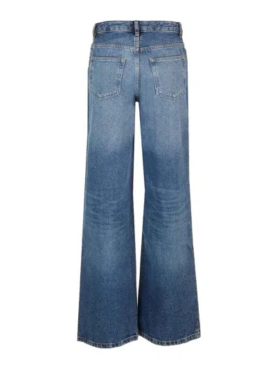 Apc A.p.c. Elisabeth Jeans In Blue