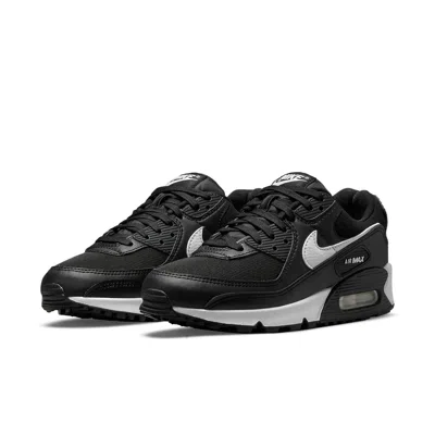 Nike Air Max 90 Low-top Sneakers In Black